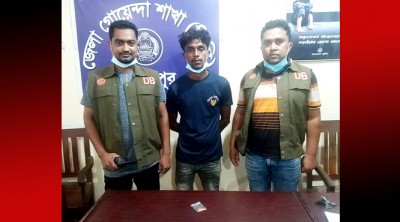 মেহেরপুরে মাদকবিরোধী ডিবি’র অভিযানে ইয়াবাসহ আটক এক